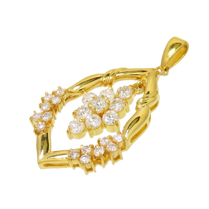 ダイヤモンド 計1.00ct ペンダントトップ K18ゴールド 18金 4.8g レディース
【中古】【真子質店】




【DYT】