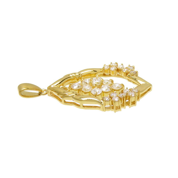 ダイヤモンド 計1.00ct ペンダントトップ K18ゴールド 18金 4.8g レディース
【中古】【真子質店】




【DYT】