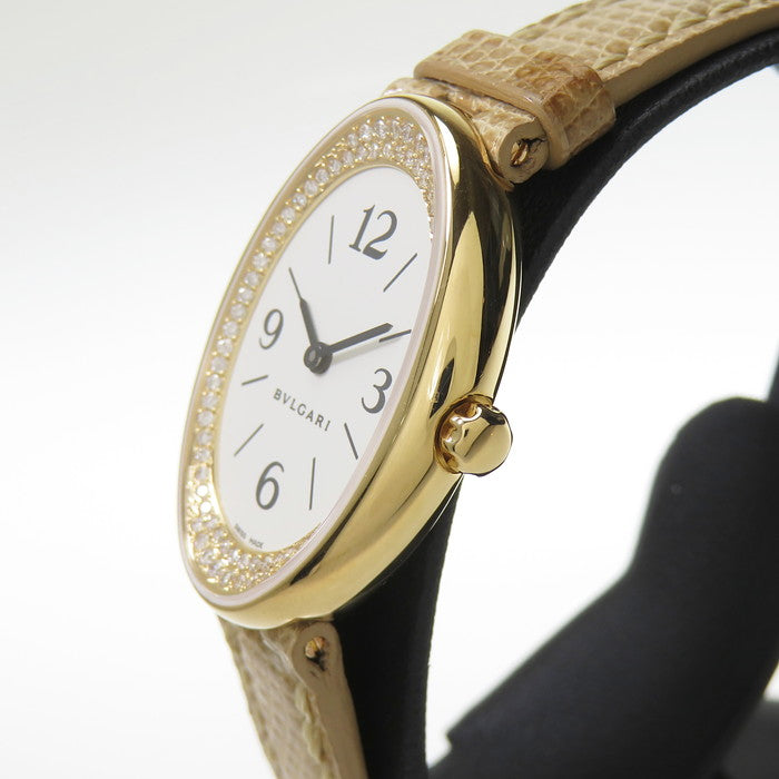 BVLGARI/ブルガリ】 OV32G オーバル インナーダイヤ 腕時計