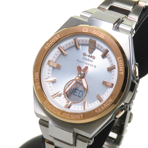 贅沢屋の 【電波ソーラー❗️】CASIO MSG-W200SG-4AJF Baby-G 腕時計 ...