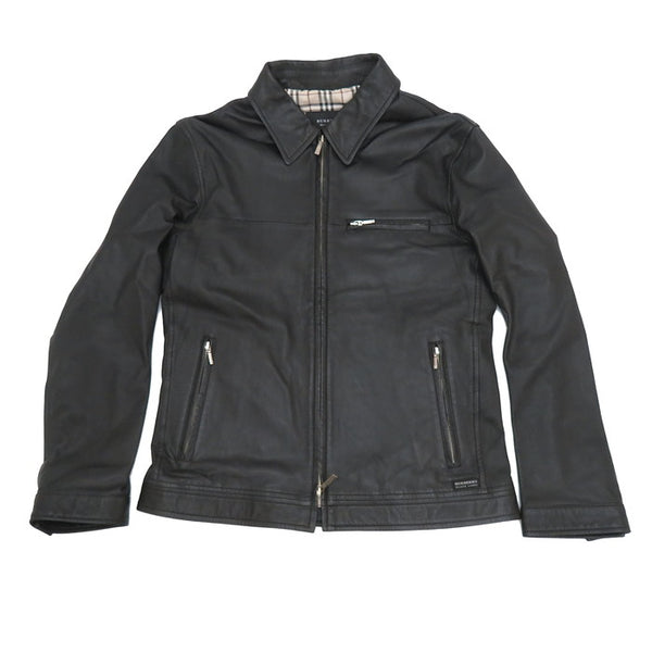 【BURBERRY BLACK LABEL/バーバリーブラックレーベル】 ゴートスキン レザー ハーフジャケット 山羊 ブラック メンズ【中古】【真子質店】【GD】




【MaDI】