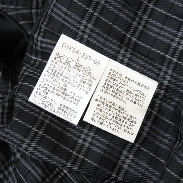 BURBERRY BLACK LABEL/バーバリーブラックレーベル】 着脱ラビット