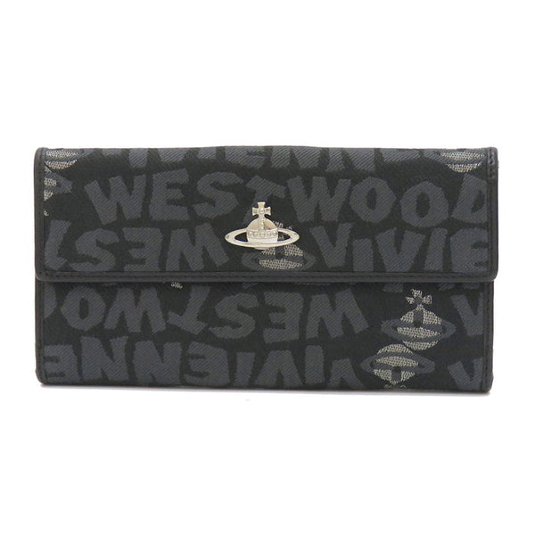 【Vivienne Westwood/ヴィヴィアンウエストウッド】 ロゴ オーブ 長財布 キャンバス/レザー グレー系 ユニセックス【中古】【真子質店】




【Tx】