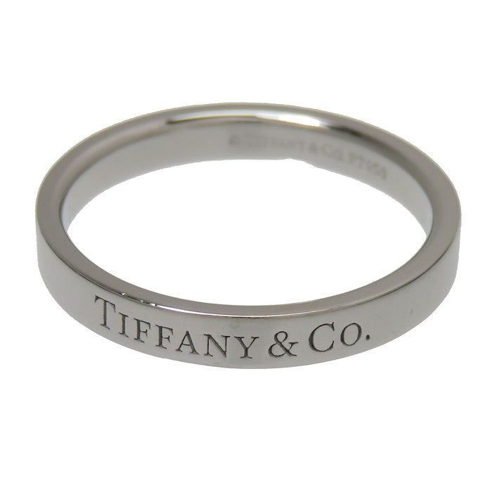 15号【TIFFANY&Co./ティファニー】 フラットバンドリング リング・指輪