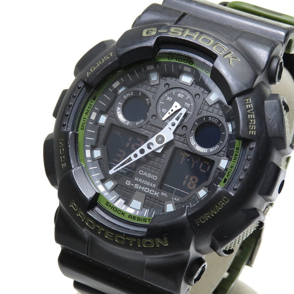 【CASIO/カシオ】 G-SHOCK/ジーショック GA-100L-1AJF  ※電池交換済 腕時計 ステンレススチール/樹脂系 クオーツ ブラック カーキ メンズ
【中古】【真子質店】




【Tx】