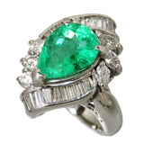 12.5号 エメラルド 3.17ct ダイヤモンド 計1.35ct リング・指輪 Pt900プラチナ 14.2g レディース
【中古】【真子質店】




【IIxx】