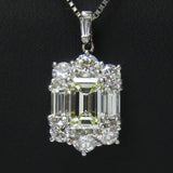 ダイヤモンド(中央/VLY-SI1) 1.009ct 取り巻きダイヤモンド 計1.00ct ネックレス Pt900プラチナ/Pt850プラチナ 5.0g 48.5cm レディース
【中古】【真子質店】




【ITMox】