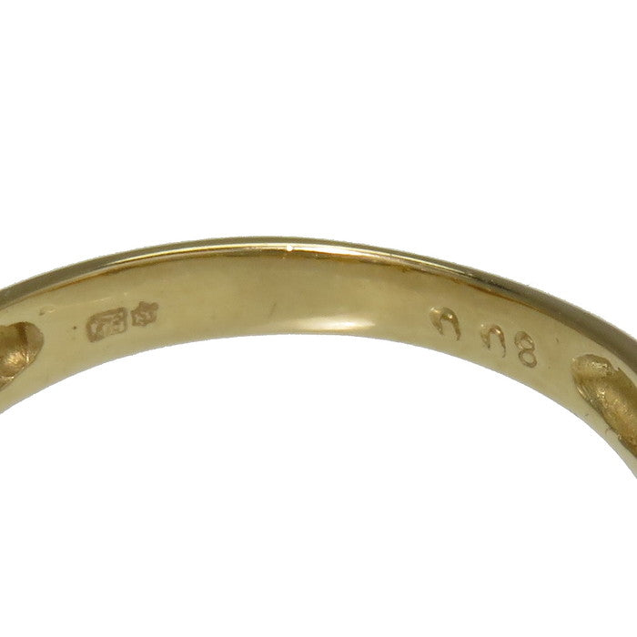 12.5号 サファイア ダイヤモンド 計0.08ct リング・指輪 K18ゴールド 18金 3.9g レディース
【中古】【真子質店】




【TMaI】