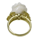 15号 バラモチーフ/花 白サンゴ ダイヤモンド 計0.10ct リング・指輪 K18ゴールド 18金 8.5g レディース
【中古】【真子質店】




【MaIS】