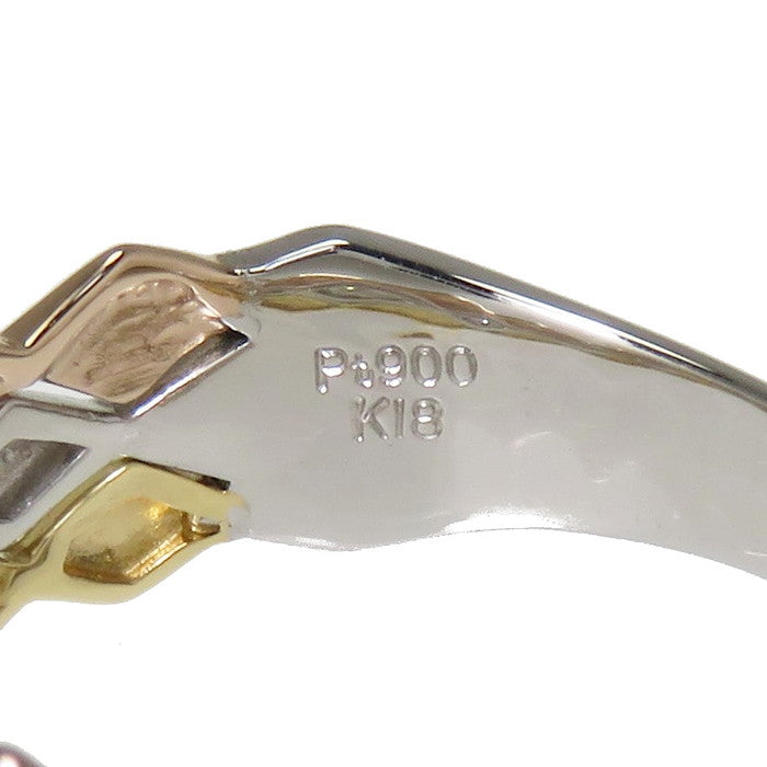 13号 スリーカラー ダイヤモンド 計0.16ct リング・指輪 Pt900プラチナ/K18YGイエローゴールド 18金/K18PGピンクゴールド 4.4g レディース
【中古】【真子質店】




【TTx】