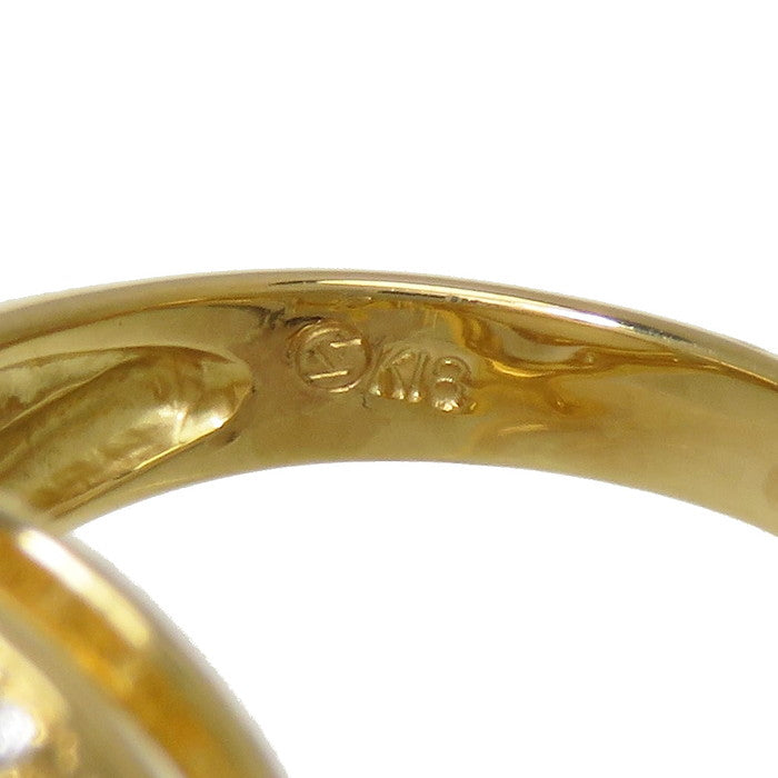 12号 マベ真珠 13.8mm ダイヤモンド 計0.06ct リング・指輪 K18ゴールド 18金 8.1g レディース
【中古】【真子質店】




【DxK】