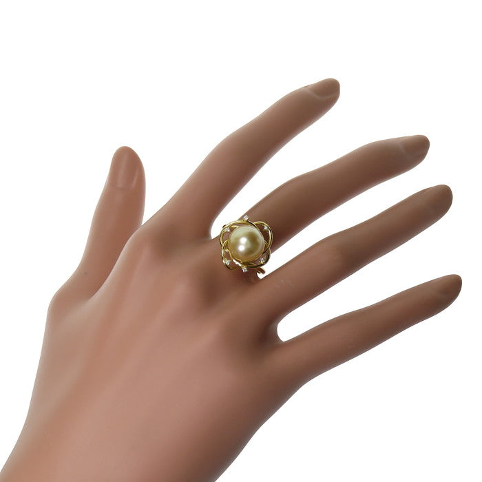 13号 白蝶真珠(ゴールデンパール) 約10.6mm程度 ダイヤモンド 計0.05ct リング・指輪 K18ゴールド 18金 5.0g レディース
【中古】【真子質店】




【TTx】