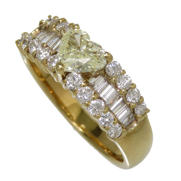11号 ハートシェイプ 中央ダイヤモンド(VLY-SI2) 0.529ct ダイヤモンド 計0.80ct リング・指輪 K18ゴールド 18金 4.7g レディース
【中古】【真子質店】




【MiMix】