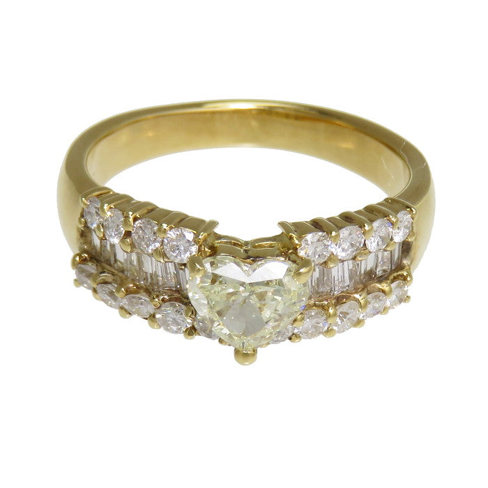 11号 ハートシェイプ 中央ダイヤモンド(VLY-SI2) 0.529ct ダイヤモンド 計0.80ct リング・指輪 K18ゴールド 18金 4.7g レディース
【中古】【真子質店】




【MiMix】