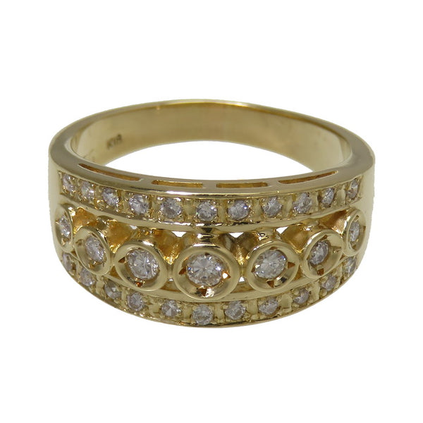13号 ダイヤモンド 計0.35ct リング・指輪 K18ゴールド 18金 5.8g レディース
【中古】【真子質店】




【MaKD】
