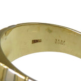 19号 印台風 メンズOK コンビカラー ダイヤモンド 計0.10ct リング・指輪 K18YGイエローゴールド 18金/K18WGホワイトゴールド 18金 10.1g ユニセックス
【中古】【真子質店】




【MoSD】
