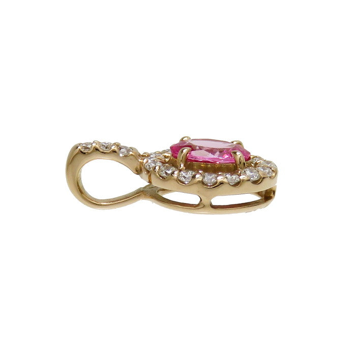 パパラチアサファイア 0.332ct ダイヤモンド 計0.12ct ペンダントトップ K18ゴールド 18金 0.8g レディース
【中古】【真子質店】




【IYMo】