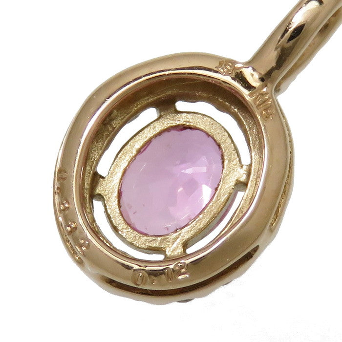 パパラチアサファイア 0.332ct ダイヤモンド 計0.12ct ペンダントトップ K18ゴールド 18金 0.8g レディース
【中古】【真子質店】




【IYMo】