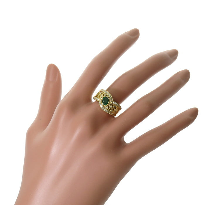 13号 エメラルド 0.61ct ダイヤモンド 計0.45ct リング・指輪 K18ゴールド 18金 7.0g レディース
【中古】【真子質店】




【DKMa】