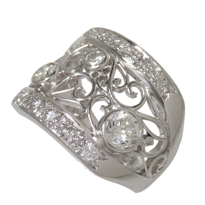 15.5号 透かしデザイン ダイヤモンド 計1.26ct リング・指輪 Pt900プラチナ 20.6g レディース
【中古】【真子質店】




【IIxx】