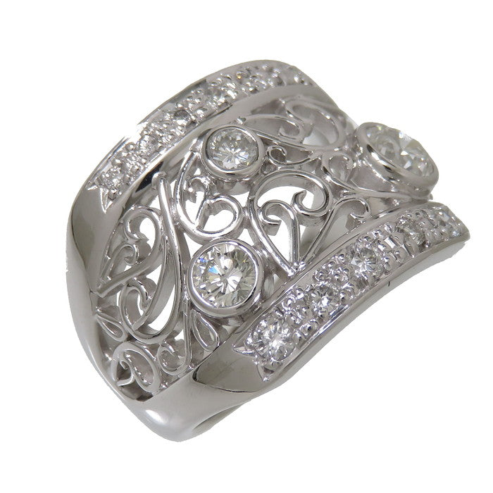 15.5号 透かしデザイン ダイヤモンド 計1.26ct リング・指輪 Pt900プラチナ 20.6g レディース
【中古】【真子質店】




【IIxx】