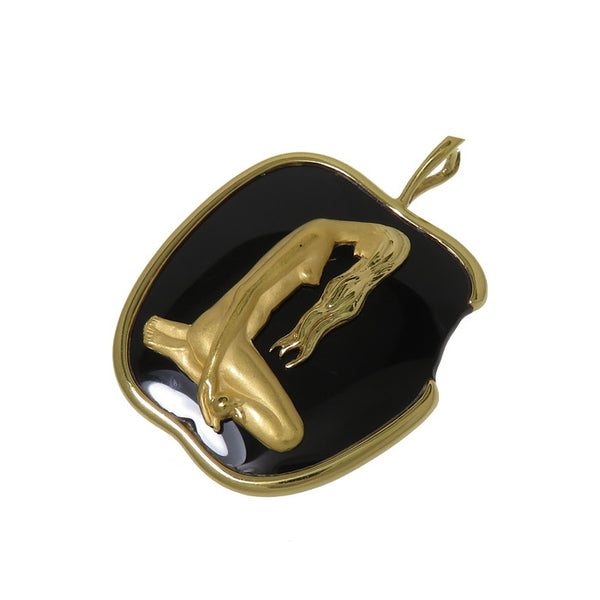 【Carrera y Carrera/カレライカレラ】 アダムとイブ リバーシブル リンゴ/林檎 オニキス ペンダントトップ K18ゴールド 18金 11.5g レディース
【中古】【真子質店】【BL】




【SMix】
