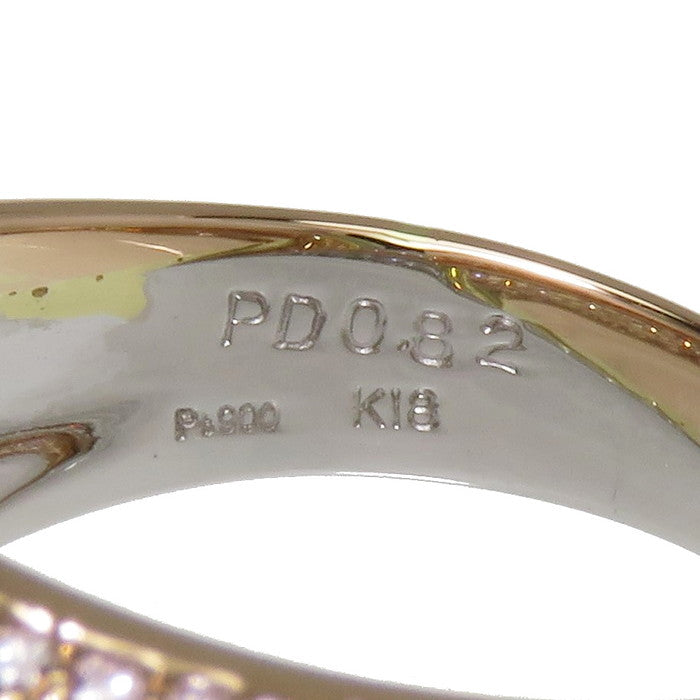 14号 コンビカラー ピンクダイヤモンド 計0.82ct ダイヤモンド 計0.81ct リング・指輪 K18PGピンクゴールド 18金/Pt900プラチナ 8.3g レディース
【中古】【真子質店】




【SMoK】