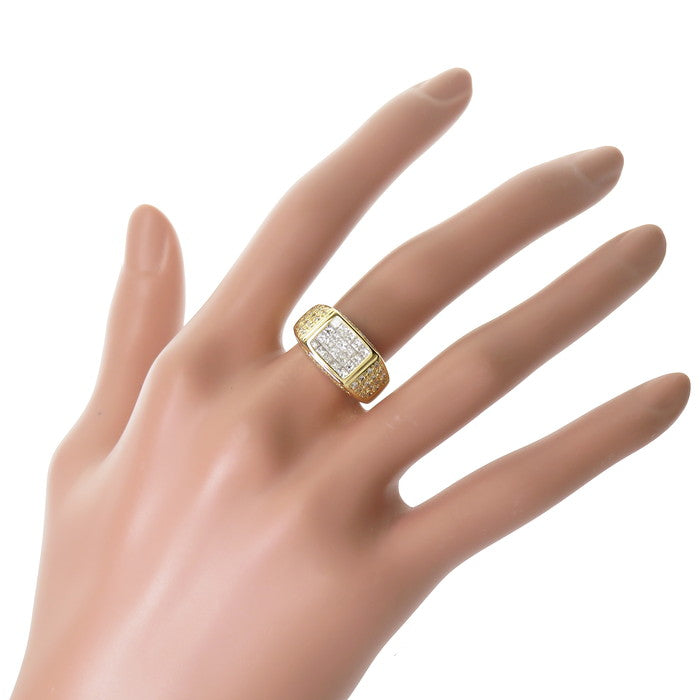 12号 ミステリーセッティング ダイヤモンド 計1.30ct リング・指輪 K18ゴールド 18金 10.0g レディース
【中古】【真子質店】




【MiID】