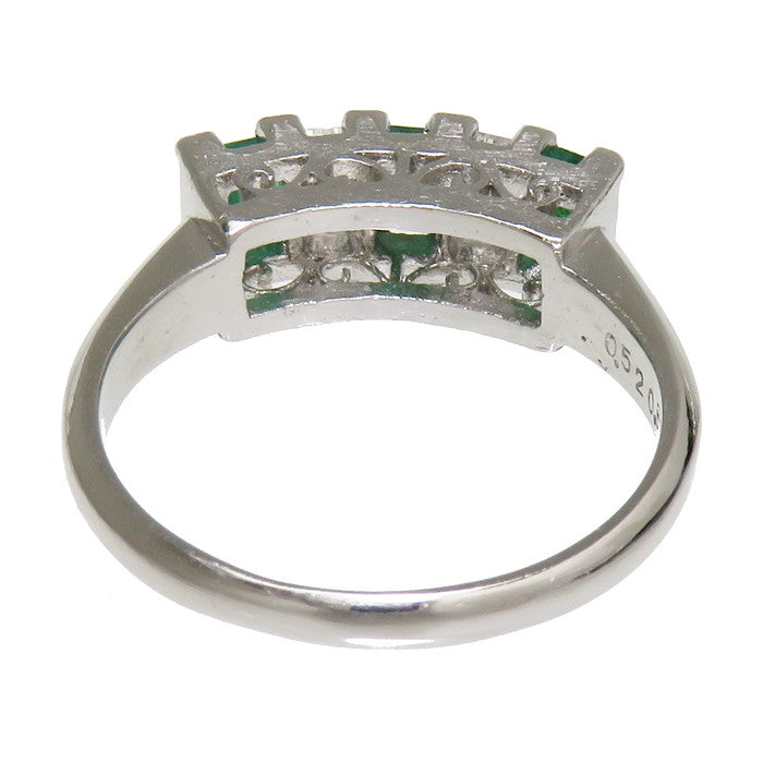 12号 エメラルド 計0.52ct ダイヤモンド 計0.39ct リング・指輪/Pm900プラチナ 5.2g レディース
【中古】【真子質店】




【TIx】