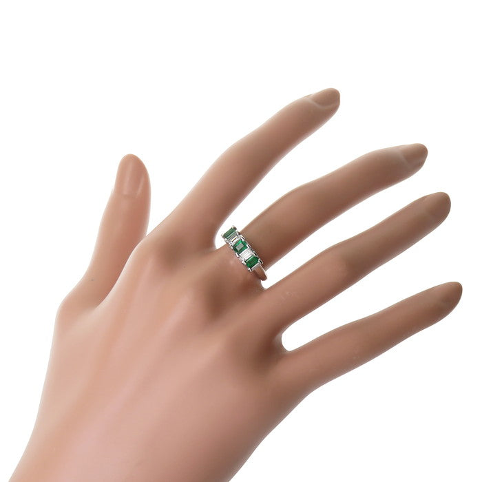 12号 エメラルド 計0.52ct ダイヤモンド 計0.39ct リング・指輪/Pm900プラチナ 5.2g レディース
【中古】【真子質店】




【TIx】