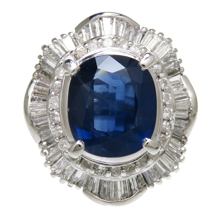 ★★最終特価品 10号 サファイア 4.66ct ダイヤモンド 計1.10ct リング・指輪 Pt900プラチナ 15.1g レディース
【中古】【真子質店】




【Sxx】