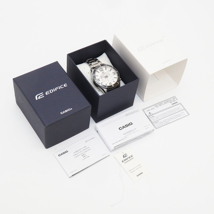 CASIO/カシオ】 エディフィス EFR-553D 腕時計 ステンレススチール 