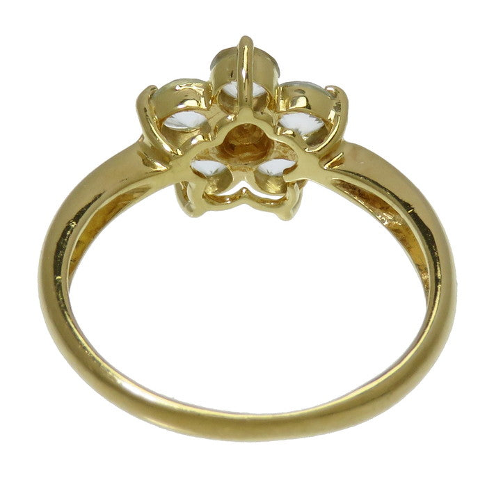 7.5号 花 アクアマリン リング・指輪 K18ゴールド 18金 2.0g レディース
【中古】【真子質店】




【Sx】