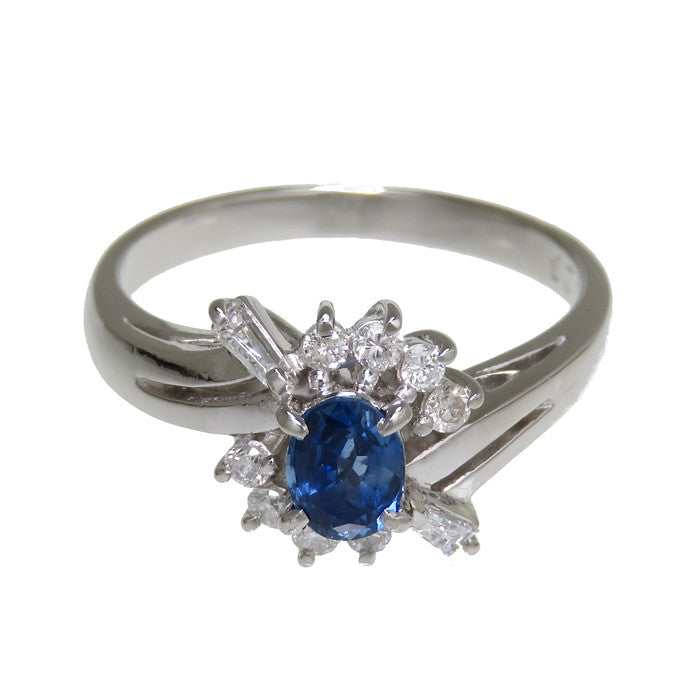 13.5号 サファイア 0.44ct ダイヤモンド 計0.23ct リング・指輪 Pt900プラチナ 5.6g レディース
【中古】【真子質店】




【IKx】