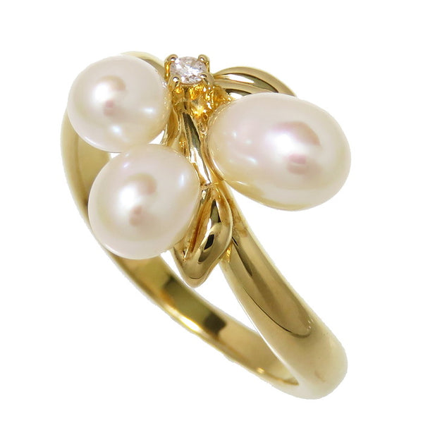10号【TASAKI/タサキ】 淡水真珠 ダイヤモンド 0.01ct リング・指輪 K18ゴールド 18金 3.2g レディース
【中古】【真子質店】【BL】




【IKY】