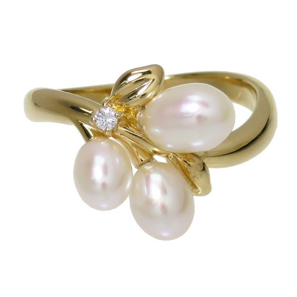 10号【TASAKI/タサキ】 淡水真珠 ダイヤモンド 0.01ct リング・指輪 K18ゴールド 18金 3.2g レディース
【中古】【真子質店】【BL】




【IKY】