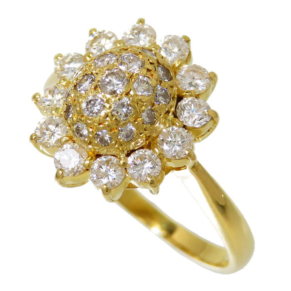★★最終特価品 12号 フラワーモチーフ ダイヤモンド 計0.89ct リング・指輪 K18ゴールド 18金 3.9g レディース
【中古】【真子質店】




【MaYMa】