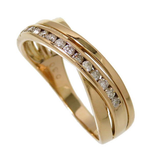18号 二連風 ダイヤモンド 計0.30ct リング・指輪 K18PGピンクゴールド 18金 4.6g レディース
【中古】【真子質店】




【TMax】