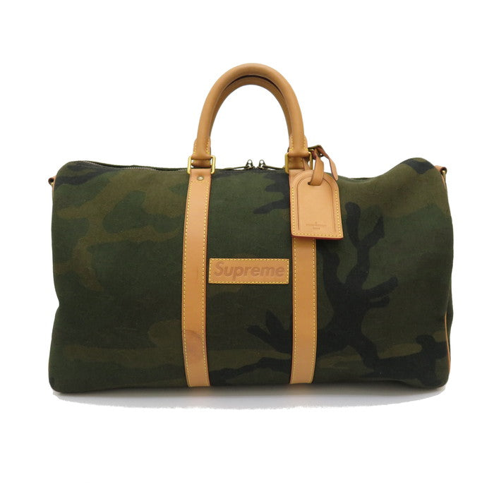【最安値】ルイヴィトン シュプリームコラボ キーポル バンドリエール45 エピ LOUIS VUITTON/ルイ・ヴィトン】 キーポル・バンドリエール45
