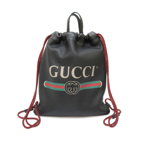 【GUCCI/グッチ】 523586  ドローストリング ロゴ リュック・デイパック レザー ブラック ユニセックス【中古】【真子質店】【BL】




【YxMo】