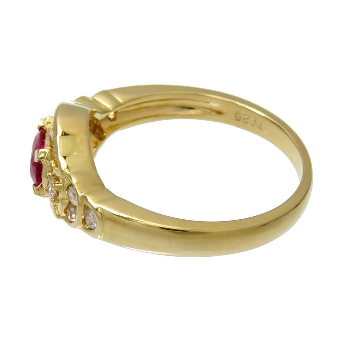 ★★最終特価品 12号 ルビー 0.37ct ダイヤモンド 計0.29ct リング・指輪 K18ゴールド 18金 3.9g レディース
【中古】【真子質店】




【ISx】