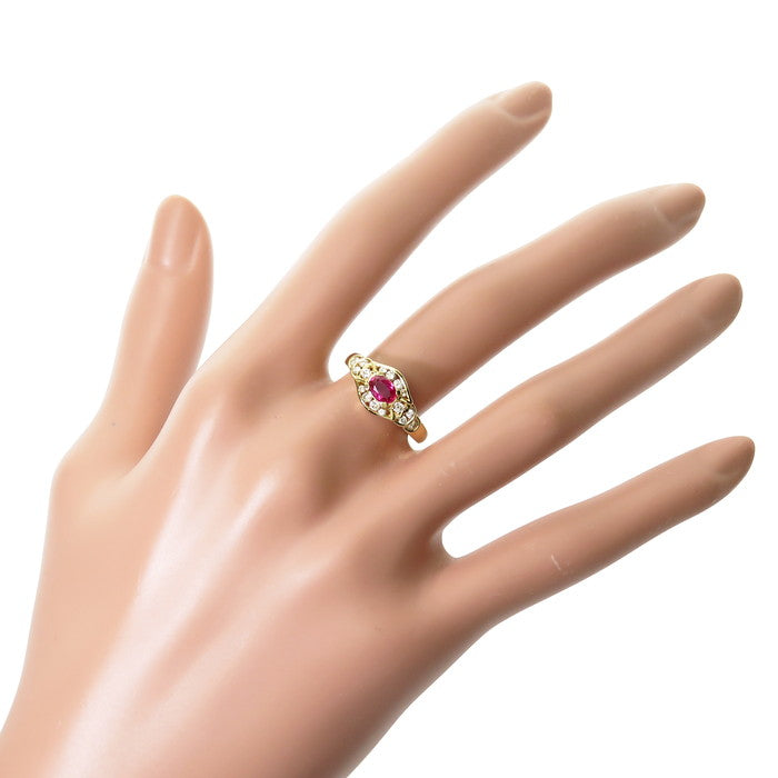 ★★最終特価品 12号 ルビー 0.37ct ダイヤモンド 計0.29ct リング・指輪 K18ゴールド 18金 3.9g レディース
【中古】【真子質店】




【ISx】