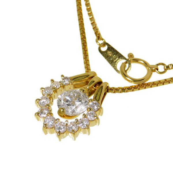 ダイヤモンド(推定H-Iクラス) 1.088ct ダイヤモンド 計0.44ct ネックレス K18ゴールド 18金 7.4g 41cm レディース
【中古】【真子質店】




【MiMix】