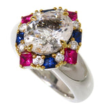 11.5号 ダンビュライト 2.93ct ルビー/サファイア 計0.65ct ダイヤモンド 計0.23ct リング・指輪 K18WGホワイトゴールド 18金/K18YGイエローゴールド 18金 14.7g レディース
【中古】【真子質店】




【SMox】