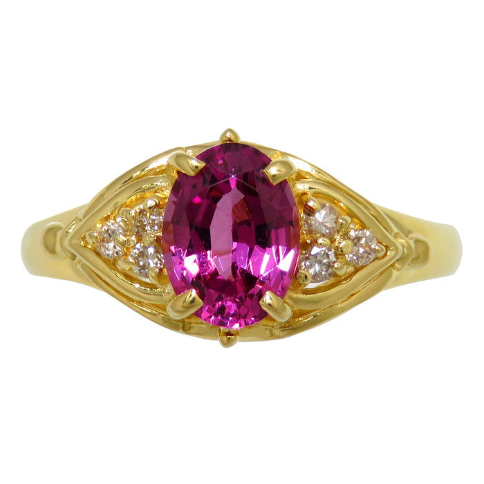 12.5号 ピンクトルマリン 0.92ct ダイヤモンド 計0.06ct リング・指輪 K18ゴールド 18金 2.4g レディース
【中古】【真子質店】




【IIx】