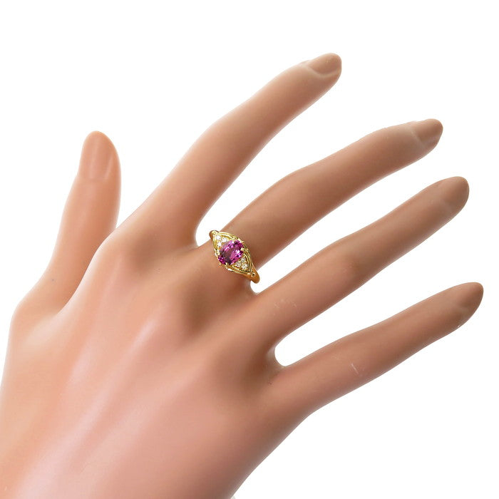 12.5号 ピンクトルマリン 0.92ct ダイヤモンド 計0.06ct リング・指輪 K18ゴールド 18金 2.4g レディース
【中古】【真子質店】




【IIx】