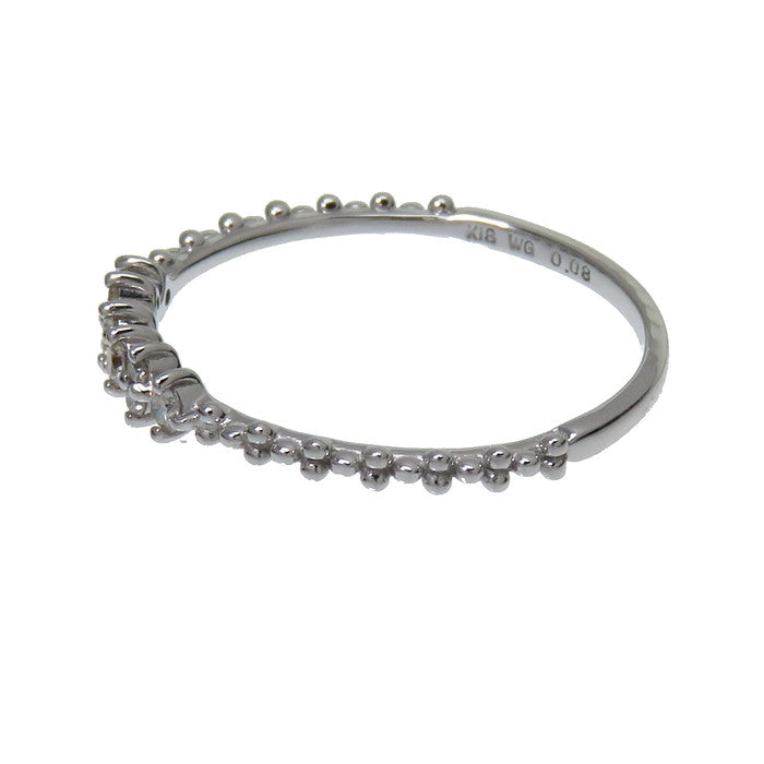 9号【Samantha Tiara/サマンサティアラ】 ミル打ち ダイヤモンド 計0.08ct リング・指輪 K18WGホワイトゴールド 18金 1.0g レディース
【中古】【真子質店】




【Yx】