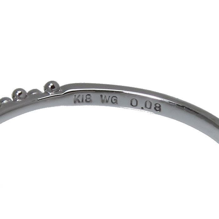 9号【Samantha Tiara/サマンサティアラ】 ミル打ち ダイヤモンド 計0.08ct リング・指輪 K18WGホワイトゴールド 18金 1.0g レディース
【中古】【真子質店】




【Yx】