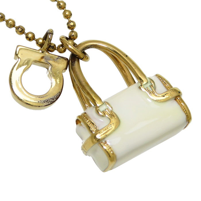 【Salvatore Ferragamo/サルヴァトーレフェラガモ】 ガンチーニ バッグモチーフ ネックレス GP/エナメル 13.3g 48cm レディース
【中古】【真子質店】【BL】




【SMa】