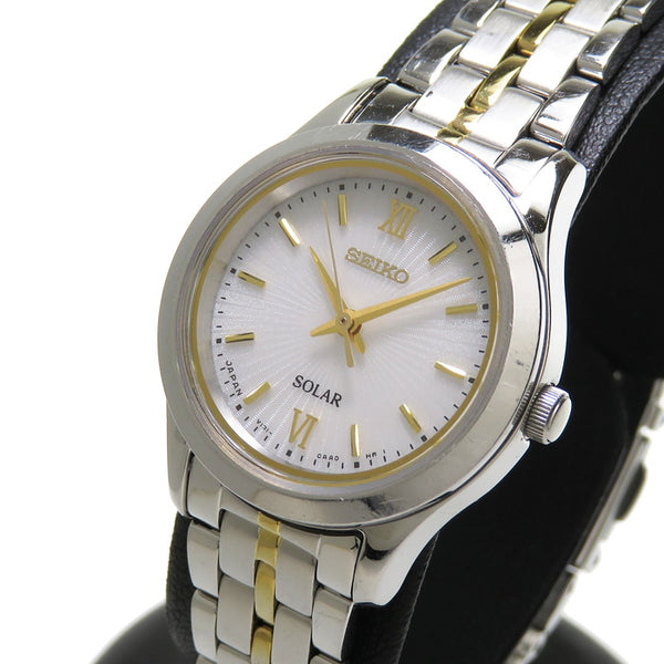 【SEIKO/セイコー】  V131-0AA0 腕時計 ステンレススチール ソーラー シルバー系 レディース
【中古】【真子質店】




【Tx】